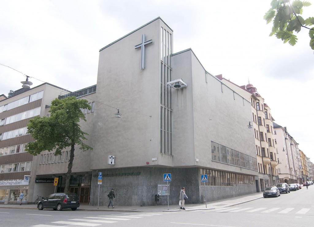 Norrmalmskyrkans exteriör