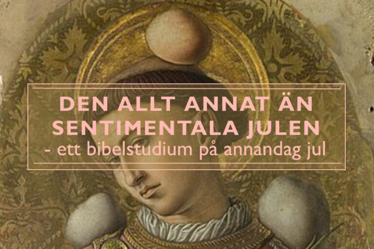 Norrmalmskyrkan, Stockholm Den allt annat än sentimentala julen ett